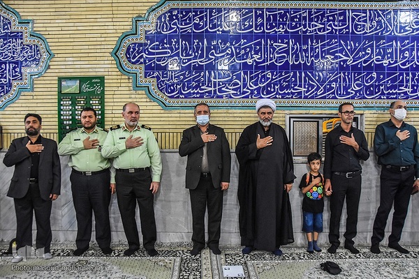 مراسم تشییع پیکر شهید محمدجواد رحیمی