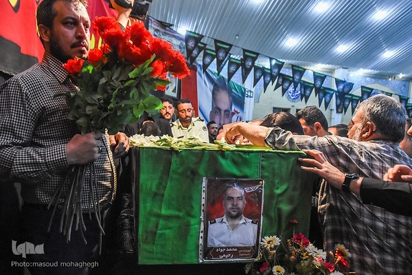 مراسم تشییع پیکر شهید محمدجواد رحیمی