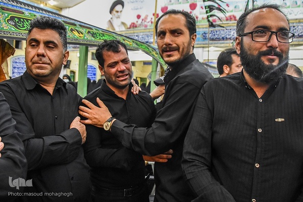 مراسم تشییع پیکر شهید محمدجواد رحیمی