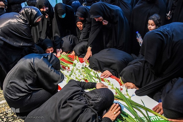 مراسم تشییع پیکر شهید محمدجواد رحیمی