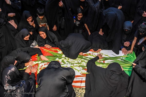 مراسم تشییع پیکر شهید محمدجواد رحیمی