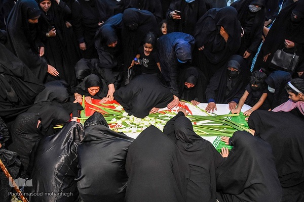 مراسم تشییع پیکر شهید محمدجواد رحیمی