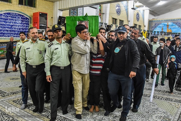 مراسم تشییع پیکر شهید محمدجواد رحیمی