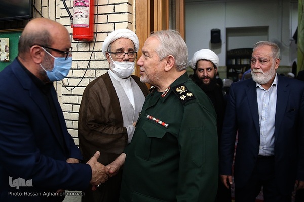 مجلس ترحیم آیت‌الله محمدعلی ناصری(ره) در مسجد ارگ