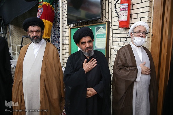 مجلس ترحیم آیت‌الله محمدعلی ناصری(ره) در مسجد ارگ