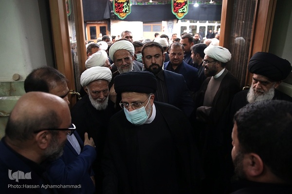 مجلس ترحیم آیت‌الله محمدعلی ناصری(ره) در مسجد ارگ