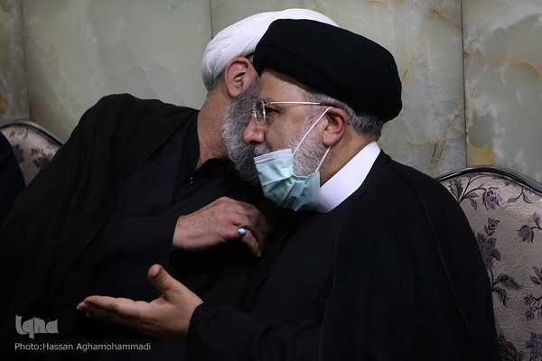 مجلس ترحیم آیت‌الله محمدعلی ناصری(ره) در مسجد ارگ