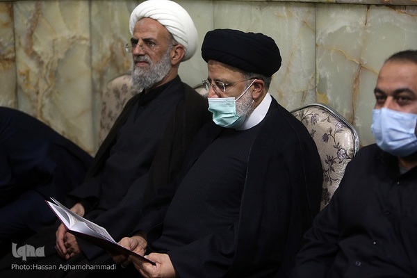 مجلس ترحیم آیت‌الله محمدعلی ناصری(ره) در مسجد ارگ