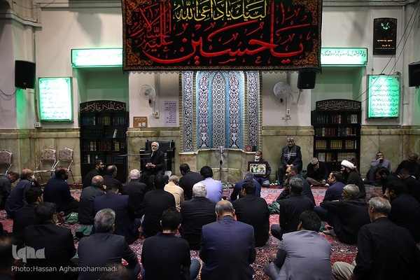 مجلس ترحیم آیت‌الله محمدعلی ناصری(ره) در مسجد ارگ