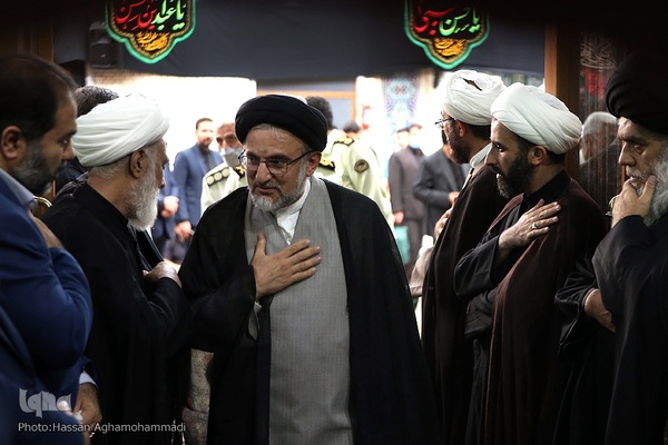 مجلس ترحیم آیت‌الله محمدعلی ناصری(ره) در مسجد ارگ