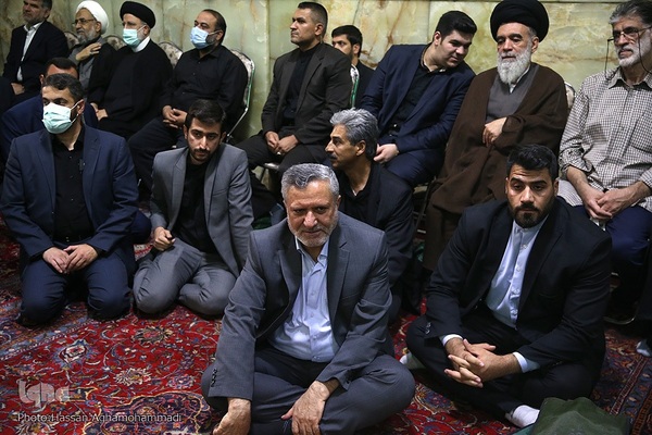 مجلس ترحیم آیت‌الله محمدعلی ناصری(ره) در مسجد ارگ