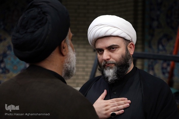 مجلس ترحیم آیت‌الله محمدعلی ناصری(ره) در مسجد ارگ