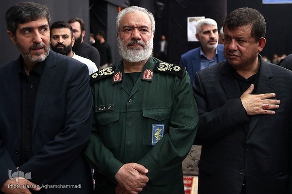 مجلس ترحیم آیت‌الله محمدعلی ناصری(ره) در مسجد ارگ