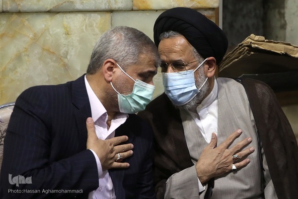 مجلس ترحیم آیت‌الله محمدعلی ناصری(ره) در مسجد ارگ