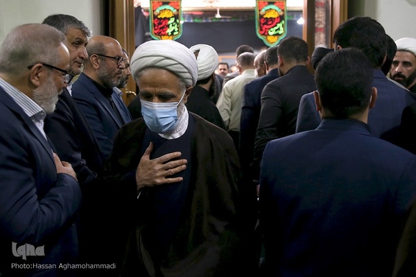 مجلس ترحیم آیت‌الله محمدعلی ناصری(ره) در مسجد ارگ