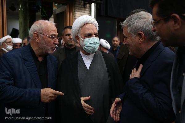 مجلس ترحیم آیت‌الله محمدعلی ناصری(ره) در مسجد ارگ