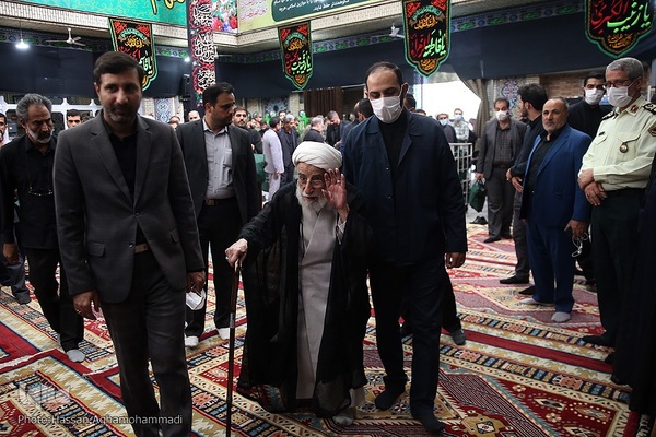 مجلس ترحیم آیت‌الله محمدعلی ناصری(ره) در مسجد ارگ