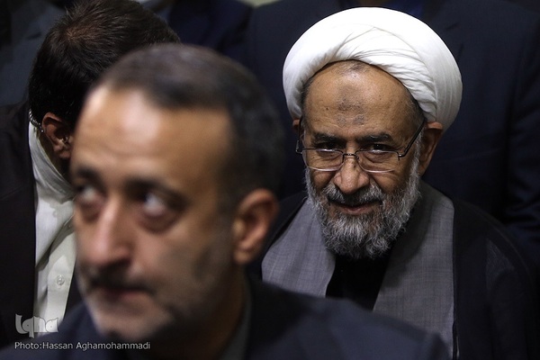 مجلس ترحیم آیت‌الله محمدعلی ناصری(ره) در مسجد ارگ