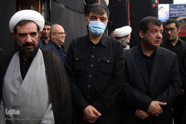 مجلس ترحیم آیت‌الله محمدعلی ناصری(ره) در مسجد ارگ