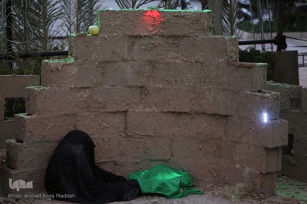 برپایی موکب حضرت رقیه (س) در جوار شهدای گمنام شیراز