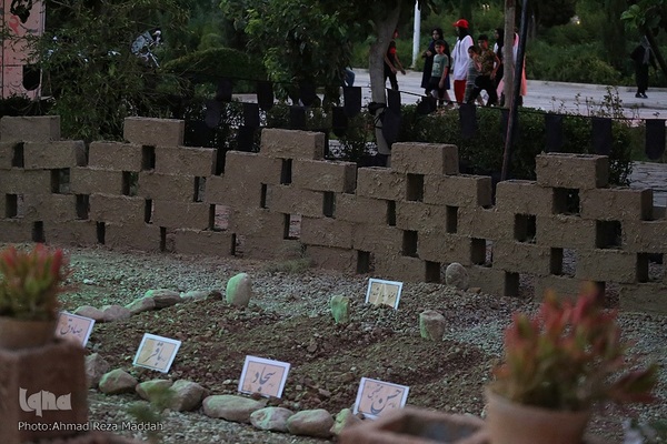 برپایی موکب حضرت رقیه (س) در جوار شهدای گمنام شیراز