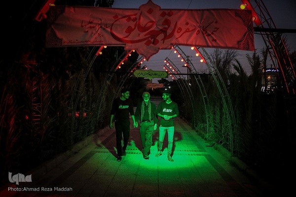 برپایی موکب حضرت رقیه (س) در جوار شهدای گمنام شیراز