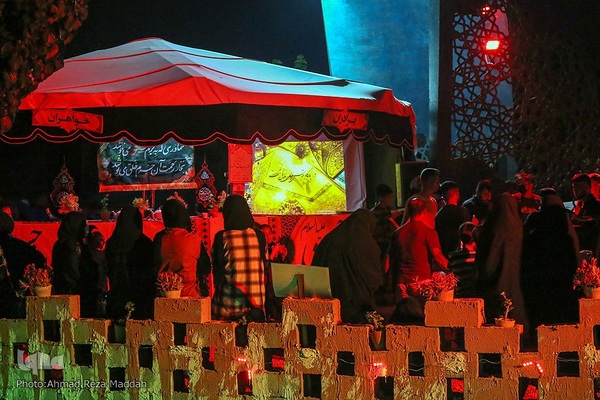 برپایی موکب حضرت رقیه (س) در جوار شهدای گمنام شیراز