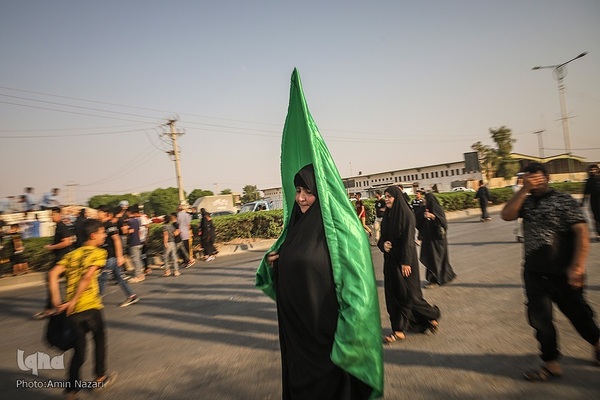 «مشایه الحسین(ع)» اهواز راهی کربلا شد