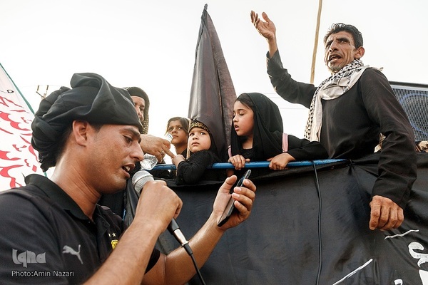 «مشایه الحسین(ع)» اهواز راهی کربلا شد