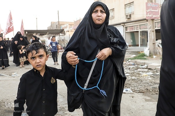 «مشایه الحسین(ع)» اهواز راهی کربلا شد