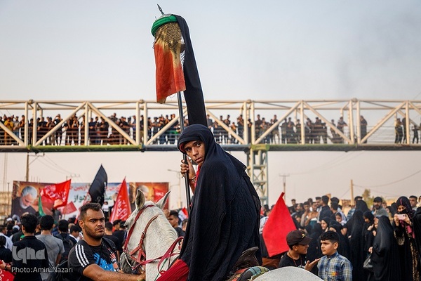 «مشایه الحسین(ع)» اهواز راهی کربلا شد