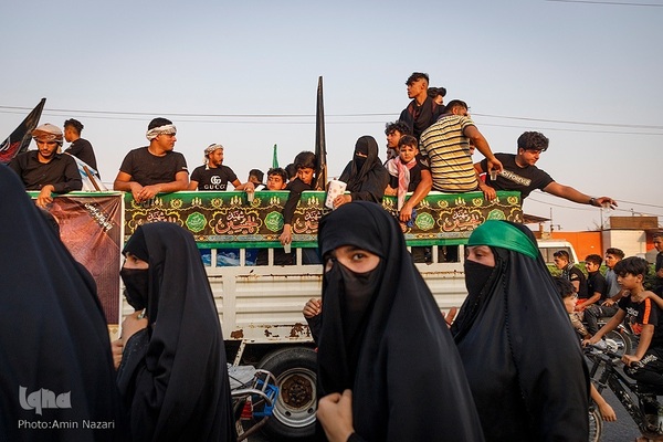 «مشایه الحسین(ع)» اهواز راهی کربلا شد