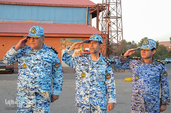 ازدید فرمانده نیروی هوای ارتش جمهوری اسلامی ایران از توان رزمی