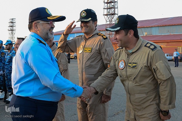 ازدید فرمانده نیروی هوای ارتش جمهوری اسلامی ایران از توان رزمی