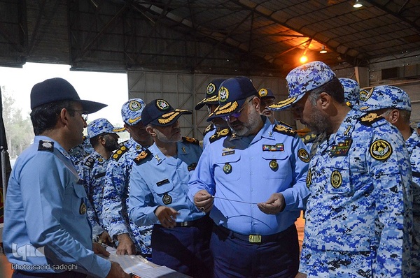 ازدید فرمانده نیروی هوای ارتش جمهوری اسلامی ایران از توان رزمی