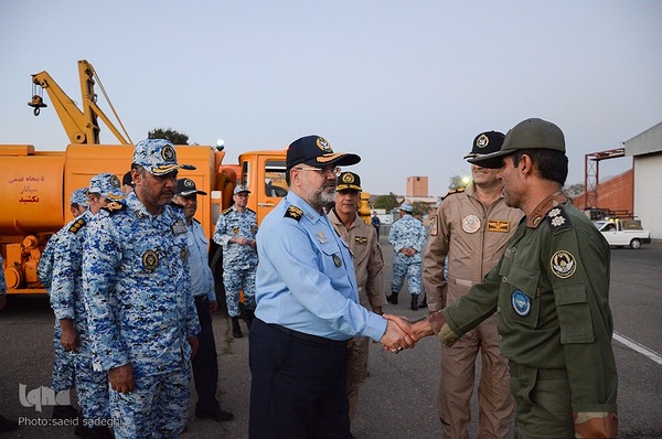 ازدید فرمانده نیروی هوای ارتش جمهوری اسلامی ایران از توان رزمی