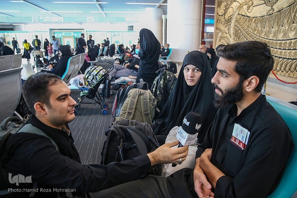 اعزام زائران اربعین از ترمینال سلام