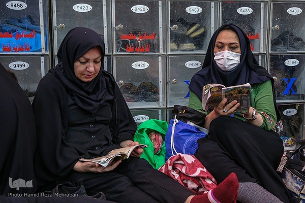 آستان مقدس علوی در ایام اربعین