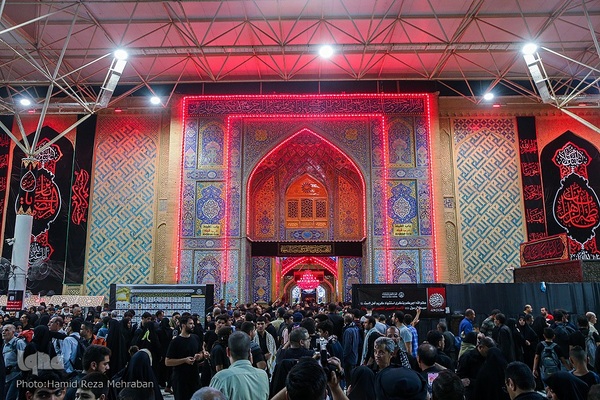 آستان مقدس علوی در ایام اربعین