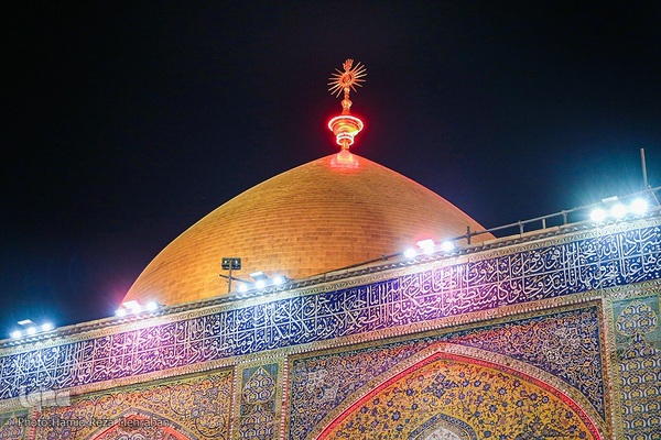 آستان مقدس علوی در ایام اربعین