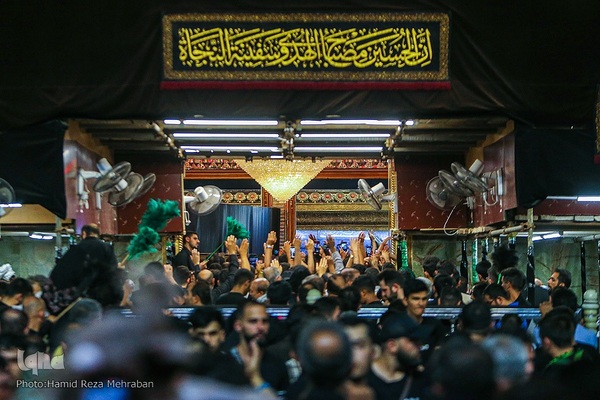 آستان مقدس علوی در ایام اربعین