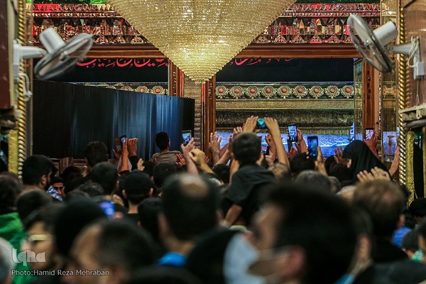 آستان مقدس علوی در ایام اربعین