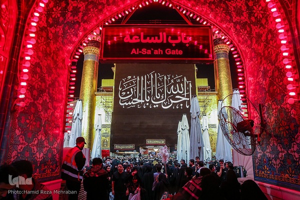 آستان مقدس علوی در ایام اربعین