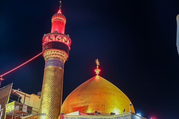 آستان مقدس علوی در ایام اربعین