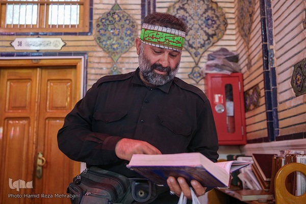 آستان مقدس علوی در ایام اربعین