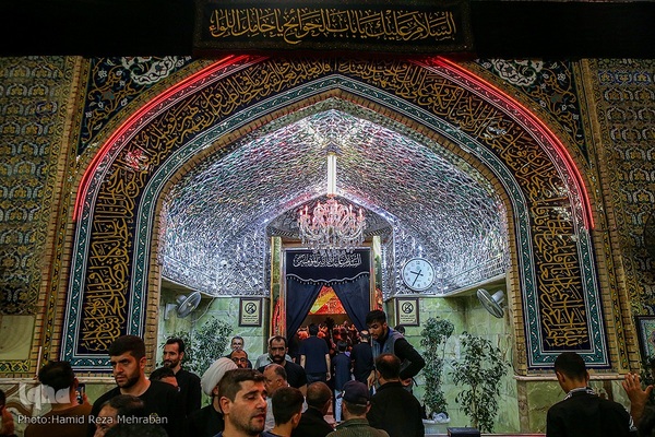 آستان مقدس علوی در ایام اربعین
