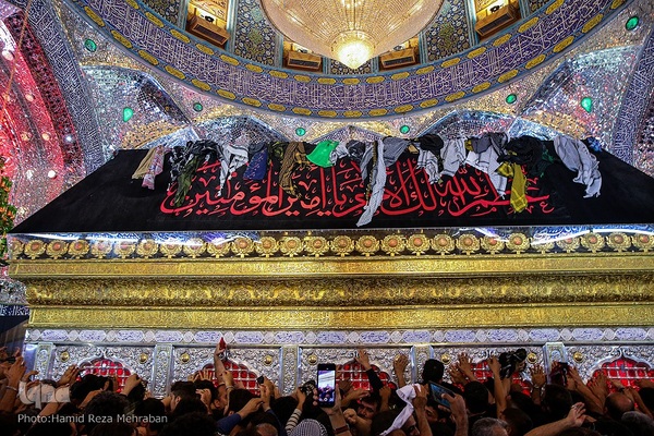 آستان مقدس علوی در ایام اربعین