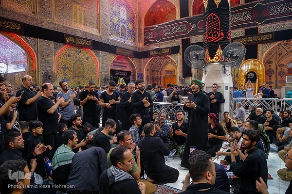 آستان مقدس علوی در ایام اربعین