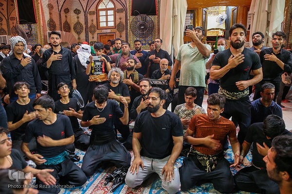 آستان مقدس علوی در ایام اربعین