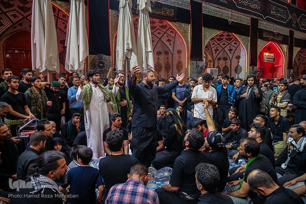 آستان مقدس علوی در ایام اربعین